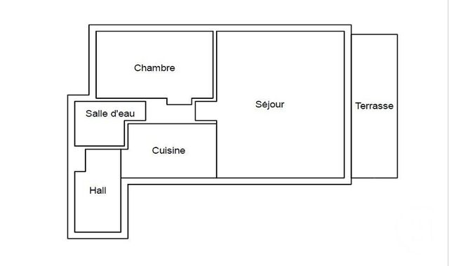 Appartement F2 à vendre - 2 pièces - 33.46 m2 - CANNES - 06 - PROVENCE-ALPES-COTE-D-AZUR - Century 21 Immobilier Service