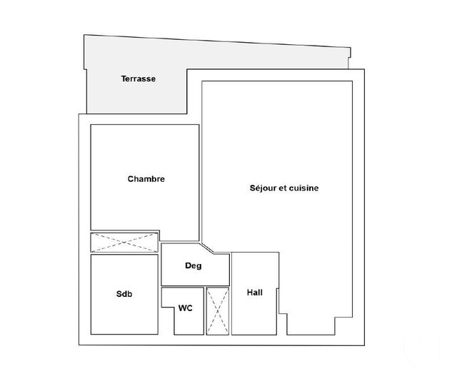 Appartement F2 à vendre - 2 pièces - 42.3 m2 - CANNES - 06 - PROVENCE-ALPES-COTE-D-AZUR - Century 21 Immobilier Service